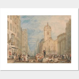 High Street, Edinburgh by J.M.W. Turner Posters and Art